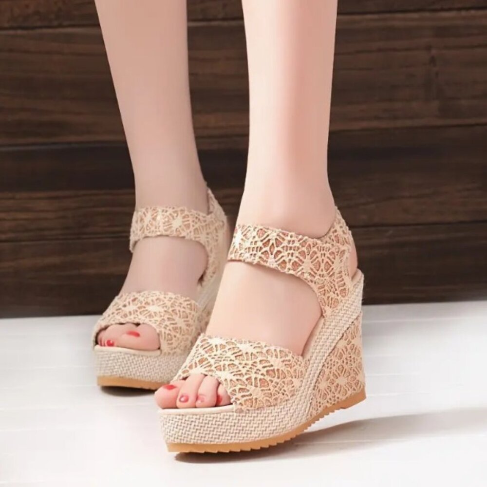 Platforme Wedge Sandals